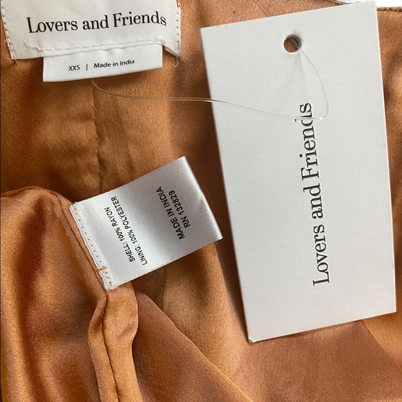 Lovers + Friends | NWT Corinne Mini Dress in Clay Size XXS - Picture 8 of 8
